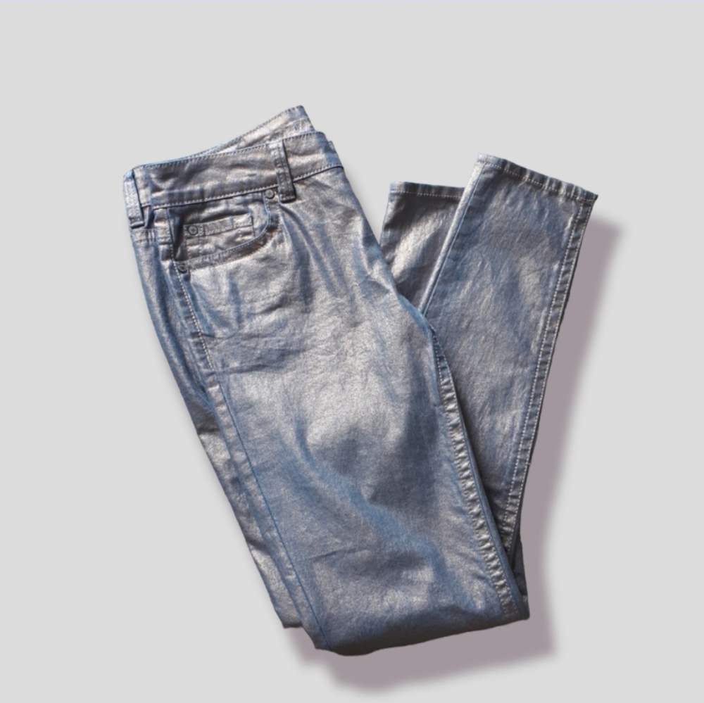 Buffalo David Bitton metallic jeans